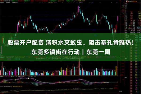 股票开户配资 清积水灭蚊虫、阻击基孔肯雅热！东莞多镇街在行动｜东莞一周